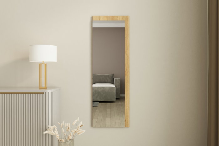 Hanah Home Espejo Ecológico Flotal-E Blanco y Natural Hanah Home Espejo Ecológico Flotal-E Blanco y Natural
